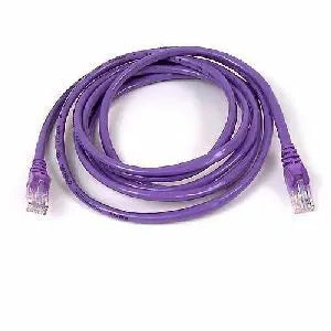Belkin Cat. 5e UTP Snagless Ethernet Patch Cable - Purple, 3 Feet