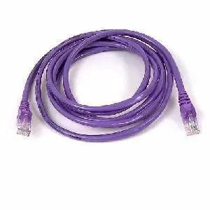 Belkin Cat. 5e UTP Snagless Ethernet Patch Cable - Purple, 3 Feet by Belkin International, Inc