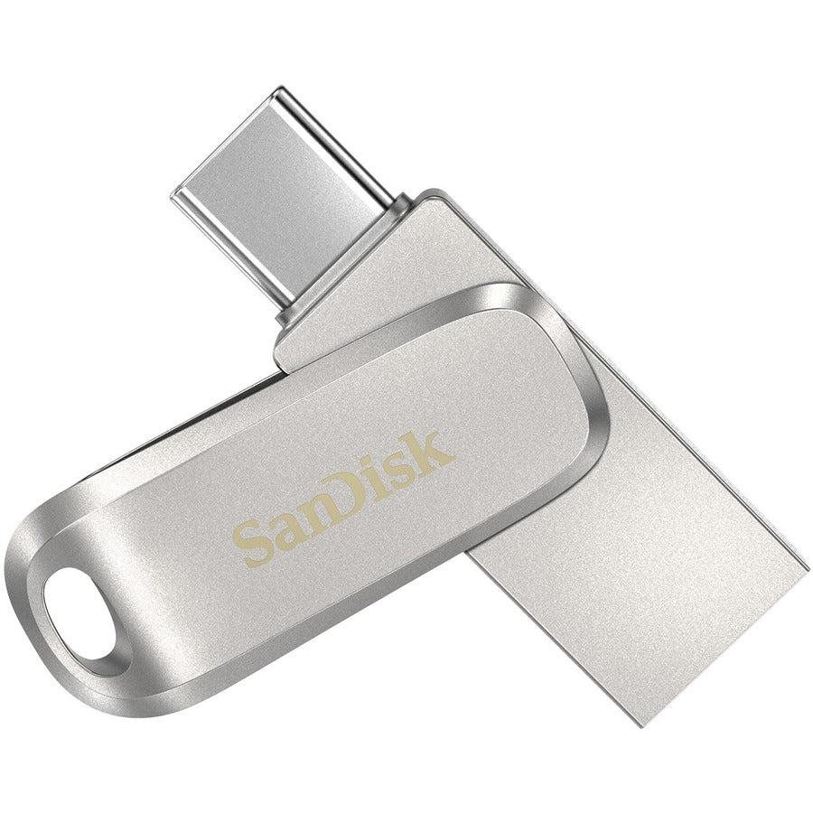 SanDisk Ultra Dual Drive Luxe 64GB USB Type-C and Type-A Flash Drive, SDDDC4-064G-A46