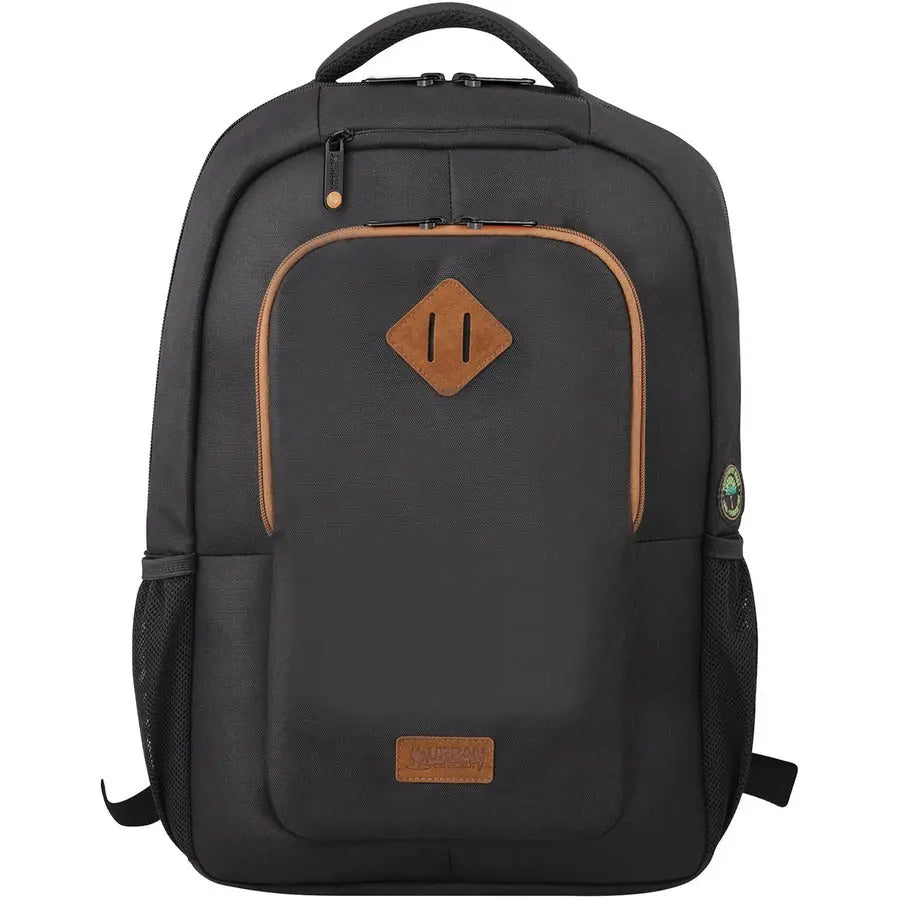 Urban Factory CYCLEE Eco Laptop Backpack (14.1-Inch) – Recycled r-PET Material, Black