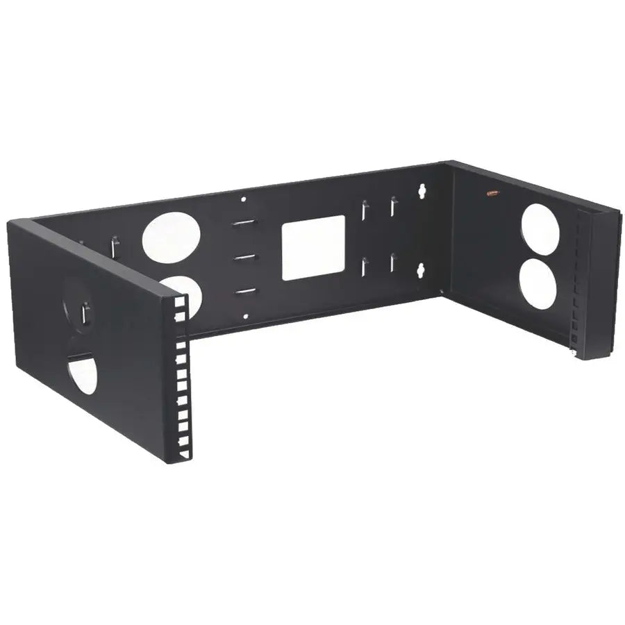 4XEM 3U Open Wall Mount Rack Bracket – Compatible with 19-Inch Equipment for Medical and Office Installations