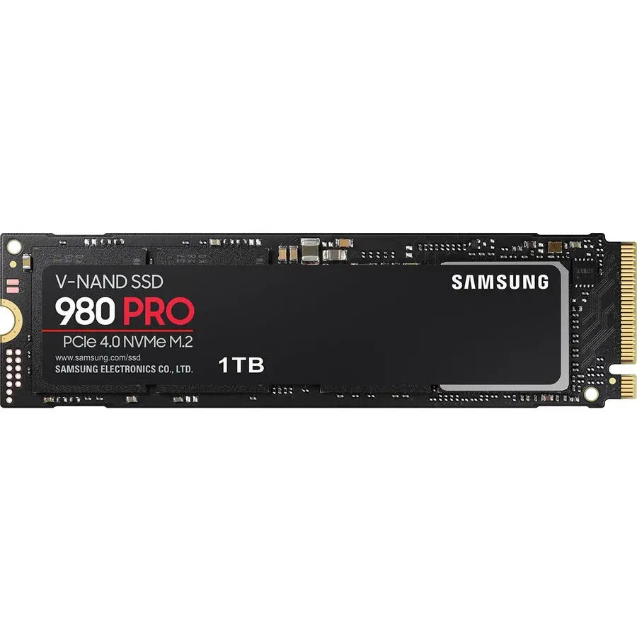 Samsung 980 PRO PCIe 4.0 NVMe M.2 SSD 1TB – High-Speed Internal Storage for Gaming and Data Applications