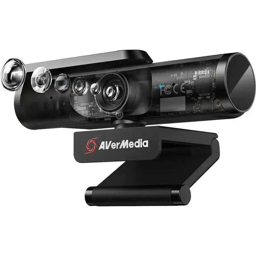 AVerMedia Live Streamer PW513 4K Ultra HD Webcam with Wide-Angle Lens and Privacy Shutter by AVerMedia Technologies, Inc