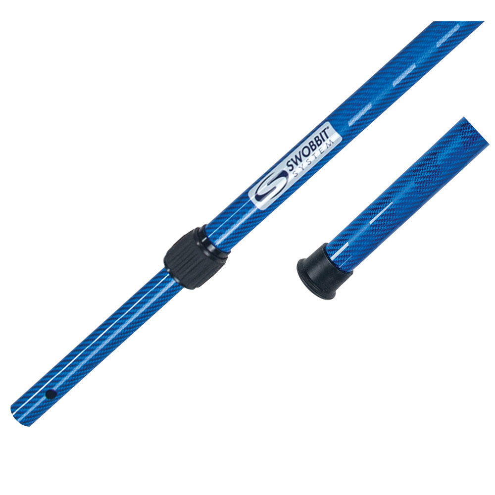 Swobbit 6-11 ft Lite Carbon Fiber Telescoping Perfect Pole for Boat Cleaning