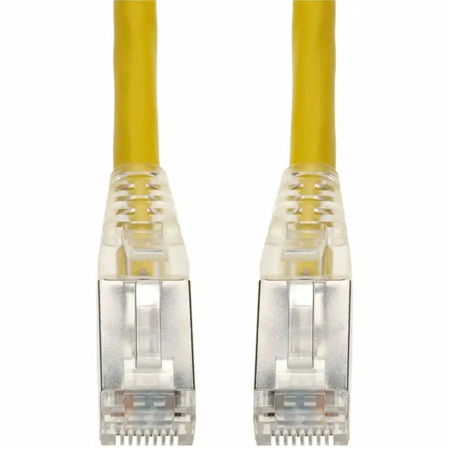 ADDON 3M Yellow CAT6 Shielded Plenum Ethernet Cable with Clear Boot - RJ-45 M/M by ADDON