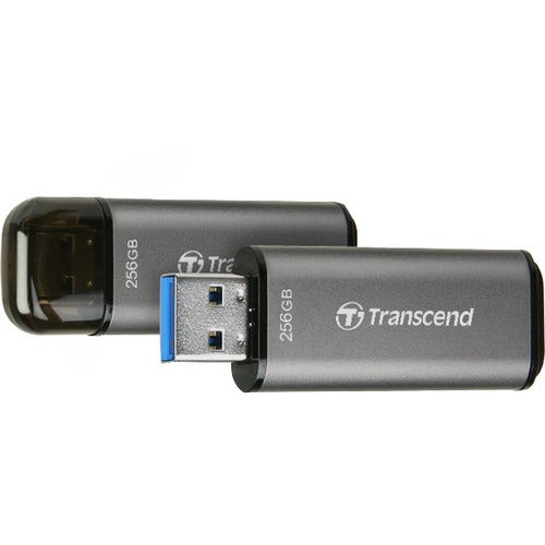 Transcend JetFlash 920 256GB USB 3.2 Gen 1 Flash Drive - Space Gray