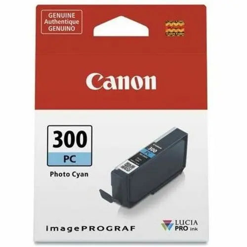 Canon LUCIA PRO PFI-300 Photo Cyan Ink Cartridge for Canon imagePROGRAF PRO-300