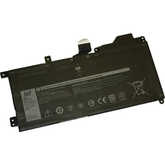 BTI 1FKCC KWWW4 9NTKM 38Wh Lithium Polymer Notebook Battery for Dell Latitude 7200 2-in-1