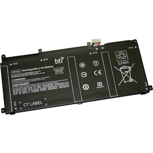 BTI ME04XL-BTI 7.7V 50Wh Lithium-Ion Battery for HP Elite x2 1013 G3 and Tablet