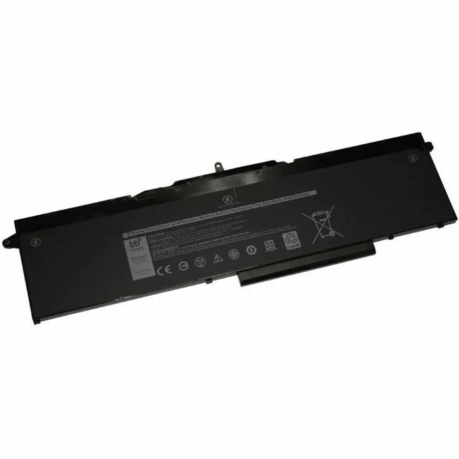 BTI 1FXDH D191G 97Wh Lithium-Ion Notebook Battery for Dell Latitude 15 5501, 15 5511, Precision 3541, and 3551