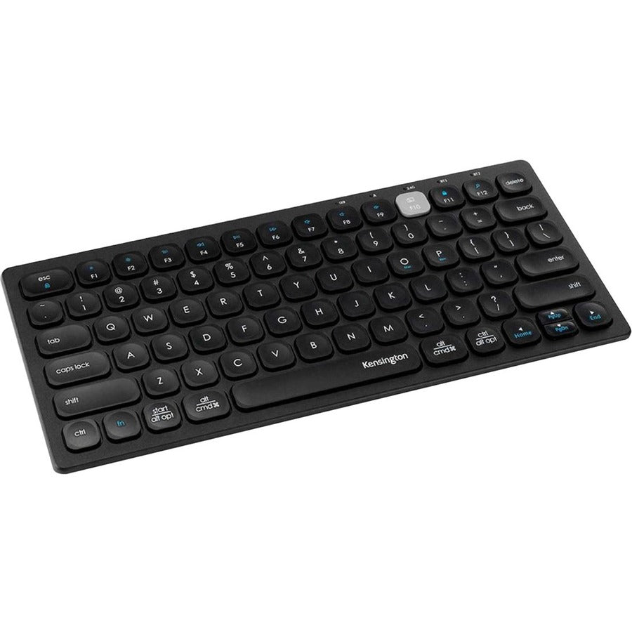 Kensington Multi-Device Dual Wireless Compact Keyboard K75502US – Bluetooth & 2.4GHz with Multi-Device Switching