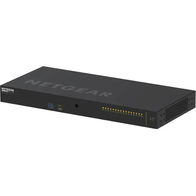 Netgear AV Line M4250-16XF 16-Port 1G/10G Fiber SFP+ Managed Switch for AV over IP