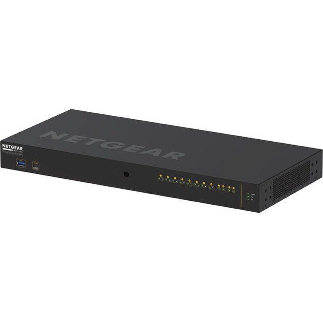 Netgear AV Line M4250-10G2XF-PoE+ Ethernet Switch - 10G Multi-Gigabit, PoE+ with Rack Mounting