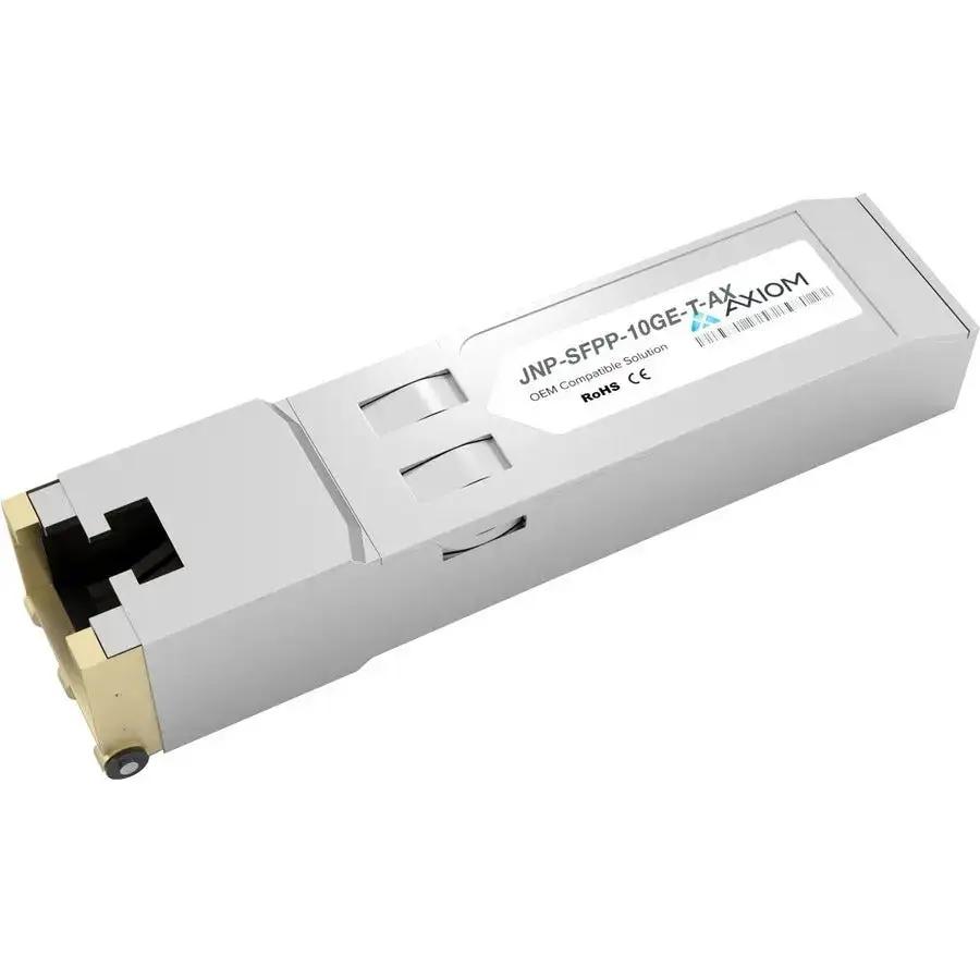 Axiom 10GBASE-T SFP+ Transceiver for Juniper - JNP-SFPP-10GE-T by AXIOM