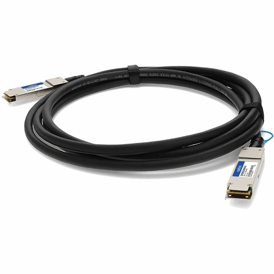 AddOn QSFP28 Network Cable (Part Number: QSFP100PDAC3MINMX-AO) – 3 Meter Passive Twinax Copper Cable for 100GBase-CU Networks