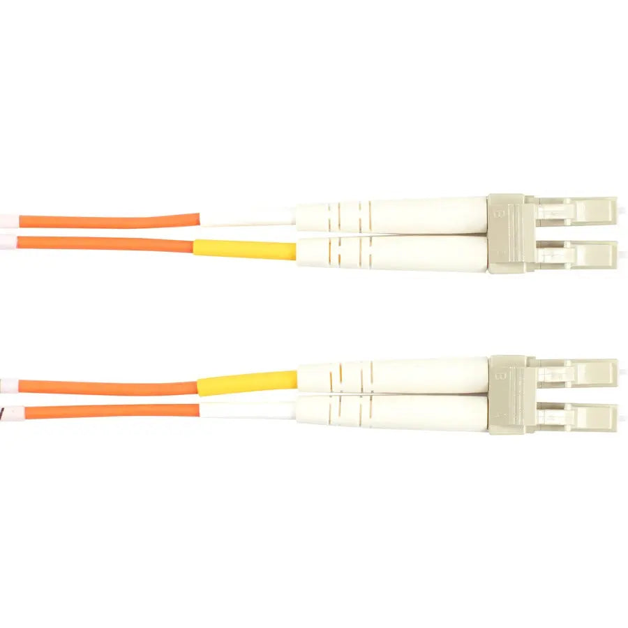 Black Box EFN110-002M-LCLC Fiber Optic Duplex Patch Network Cable, 6.5 ft, Orange