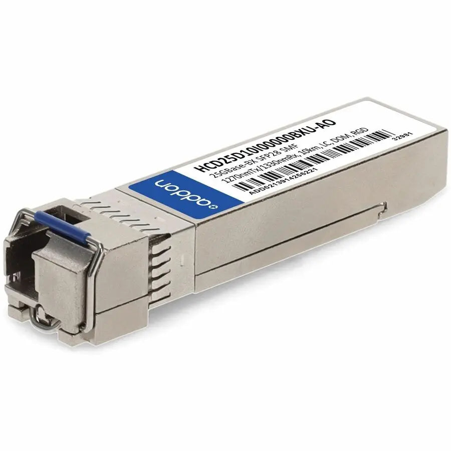 AddOn Fujitsu SFP28 Module HCD25D10I00000BXU-AO – 25GBase-BX Single-Mode Fiber Transceiver for Long-Distance Data Transmission