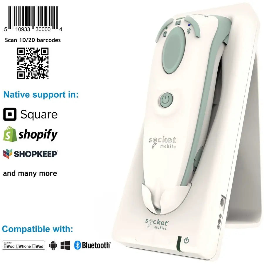 Socket Mobile DuraScan® D745 Universal Healthcare Bluetooth Barcode Scanner