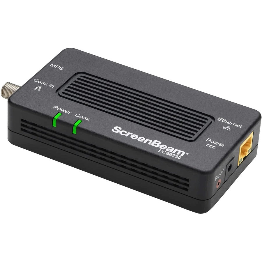 ScreenBeam ECB6250 MoCA 2.5 Network Adapter with 1 Gbps Ethernet for High-Speed Home Networking