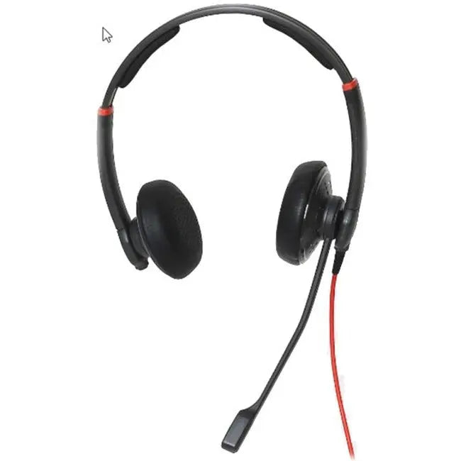 DataLocker AlphaTalk TAA Compliant USB Headset with Noise Cancellation and Adjustable Microphone