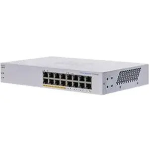 Cisco CBS110-16PP Ethernet Switch - 16-Port Unmanaged Gigabit Switch for Small Business