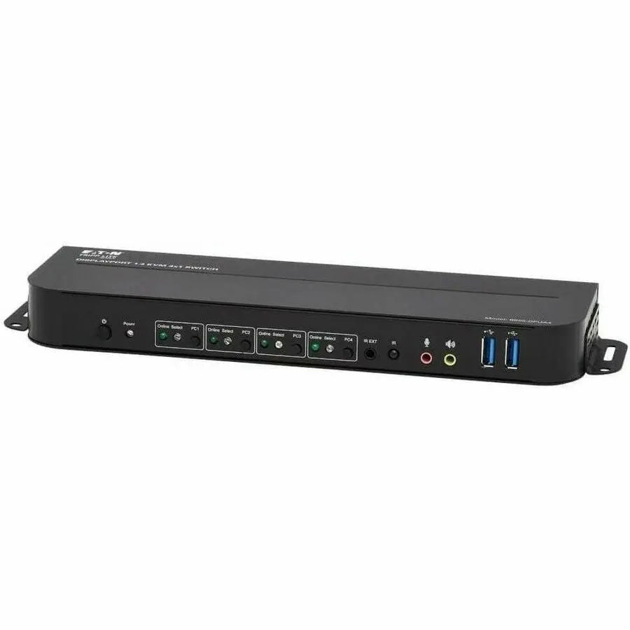 Eaton Corporation Tripp Lite B005-DPUA4 4-Port DisplayPort and USB KVM Switch with 4K HDR Support
