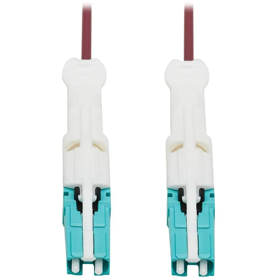 Eaton Tripp Lite Series N822C-05M-MG Duplex OM4 Fiber Optic Network Cable for 400 GbE Applications