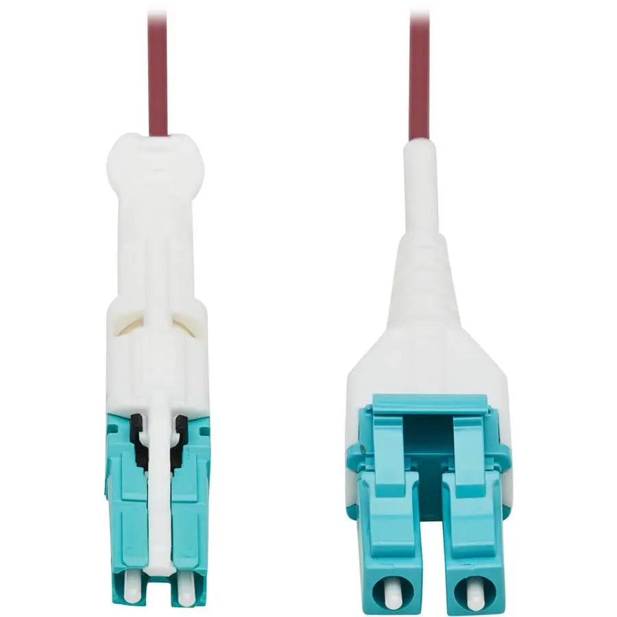Eaton Tripp Lite Series N822L-05M-MG Duplex OM4 Fiber Optic Network Cable for 400 GbE Applications