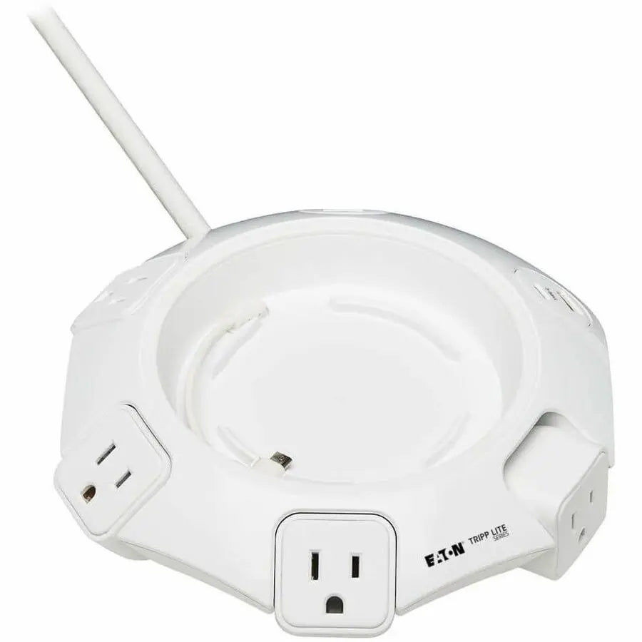 Eaton Tripp Lite Series Protect It! TLP48USBCUFO Conference Surge Protector with USB Charging and Smart Speaker Cradle