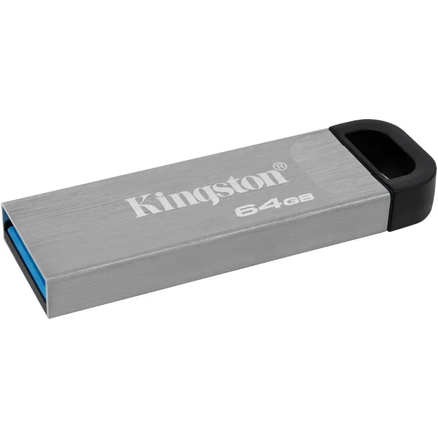 Kingston DataTraveler Kyson 64GB USB 3.2 Gen 1 Type A Flash Drive with Metal Capless Design