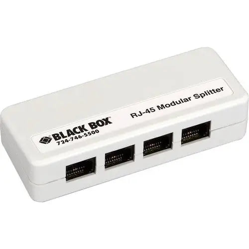 Black Box FM805-R2 RJ45 Unshielded Modular Splitter with 1 to 4 Ports