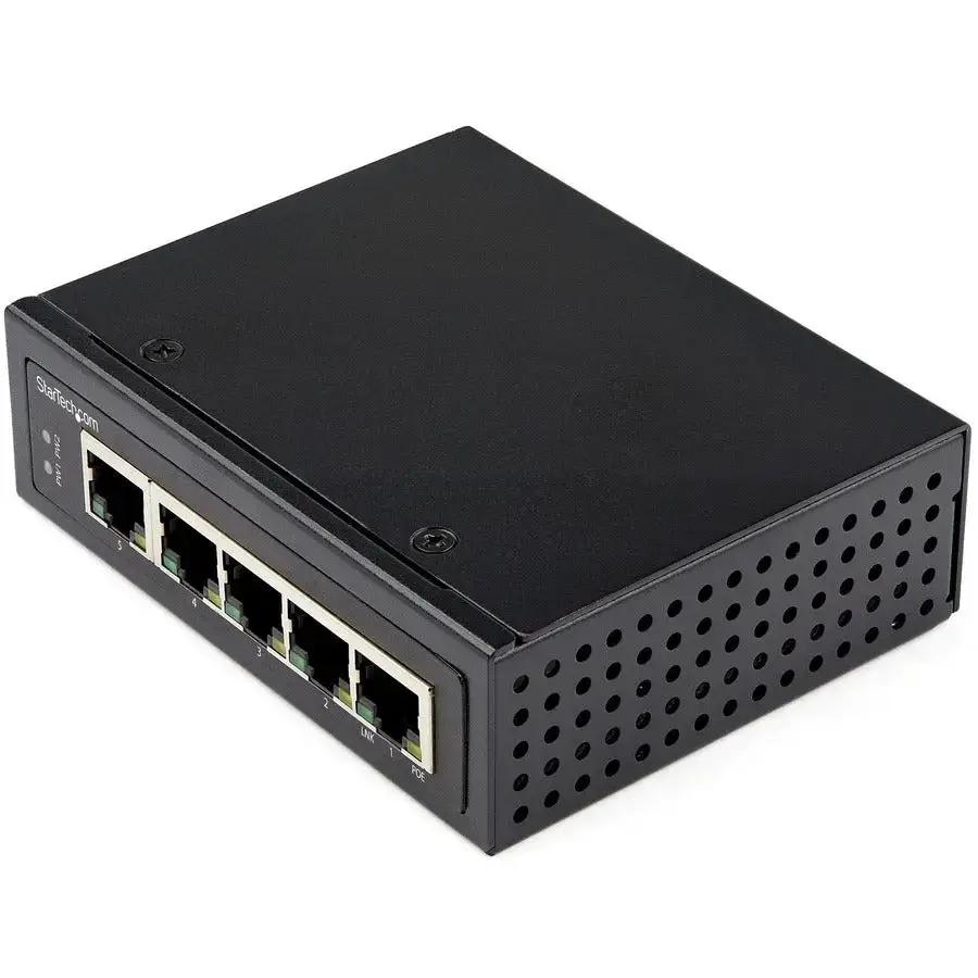 StarTech.com IESC1G50UP Industrial 5 Port Gigabit PoE Switch with 30W Power Output by StarTech.com