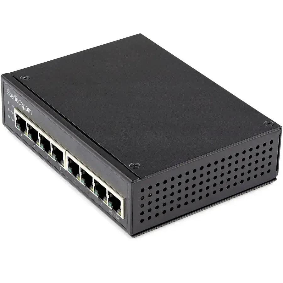 StarTech.com IESC1G80UP Industrial 8-Port Gigabit PoE Switch with 30W per Port and Redundant Power by STARTECH.COM