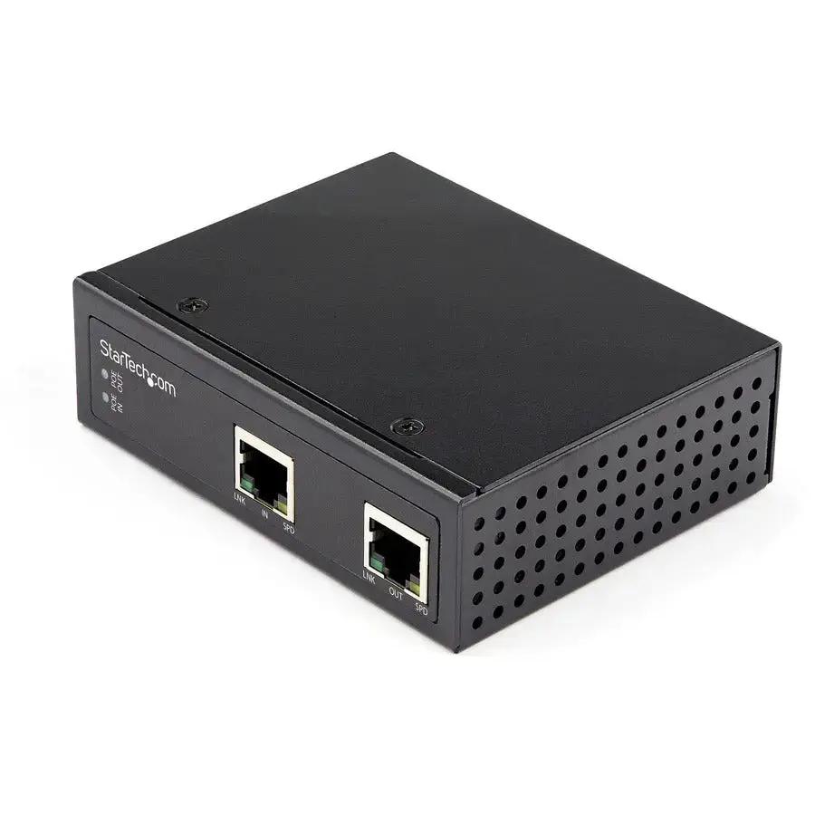 StarTech.com POEEXT1G60W Industrial Gigabit PoE Extender - 60W 802.3bt PoE++ - 100m/330ft Ethernet Range Extension with IP30 Housing by STARTECH.COM