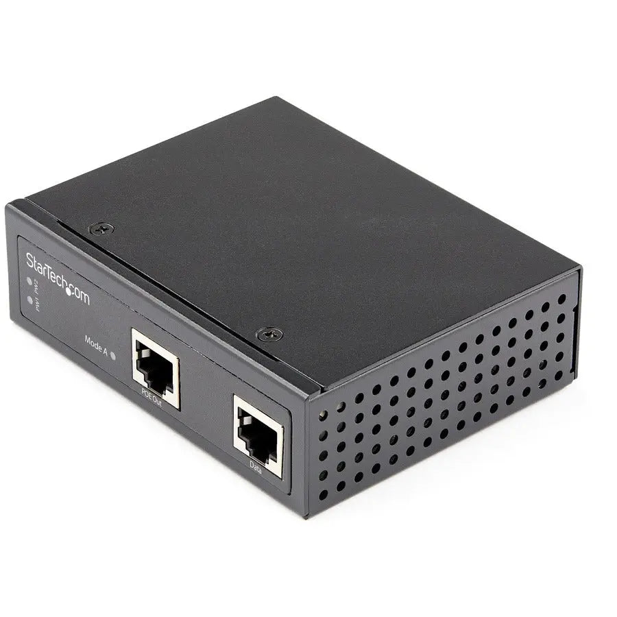 StarTech.com POEINJ30W Industrial Gigabit Ethernet PoE Injector – 30W 802.3at PoE+ Midspan Power over Ethernet, -40°C to 75°C Operating Temperature