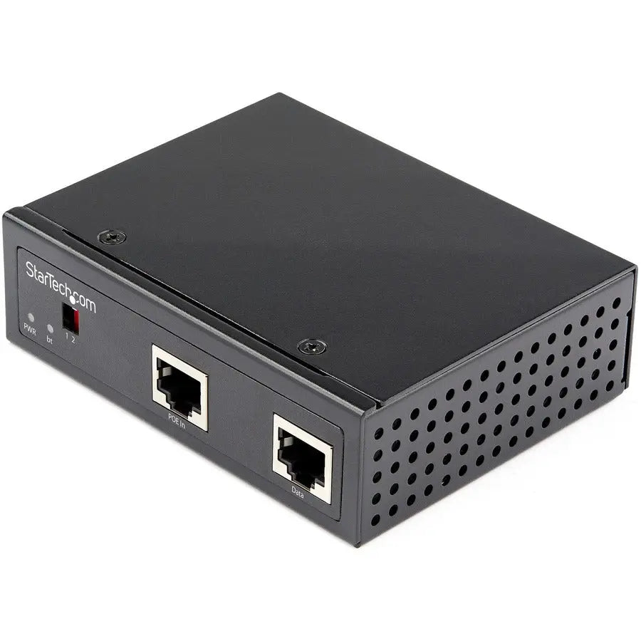 StarTech.com POESLT1G48V Gigabit PoE Splitter – 90W Power over Ethernet (PoE++) with 12-48VDC Output, DIN Rail/Wall Mountable