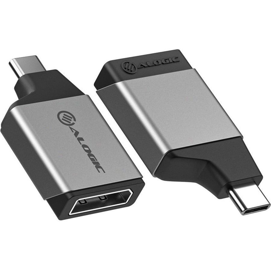 Alogic Ultra Mini USB-C to DisplayPort Adapter - Compact USB-C to DisplayPort Converter for 4K Video and Audio Support