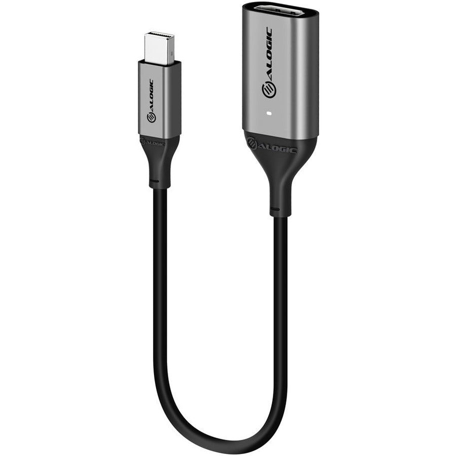 Alogic Ultra Mini DisplayPort 1.4 to HDMI Adapter - 4K 60Hz Active - Space Gray
