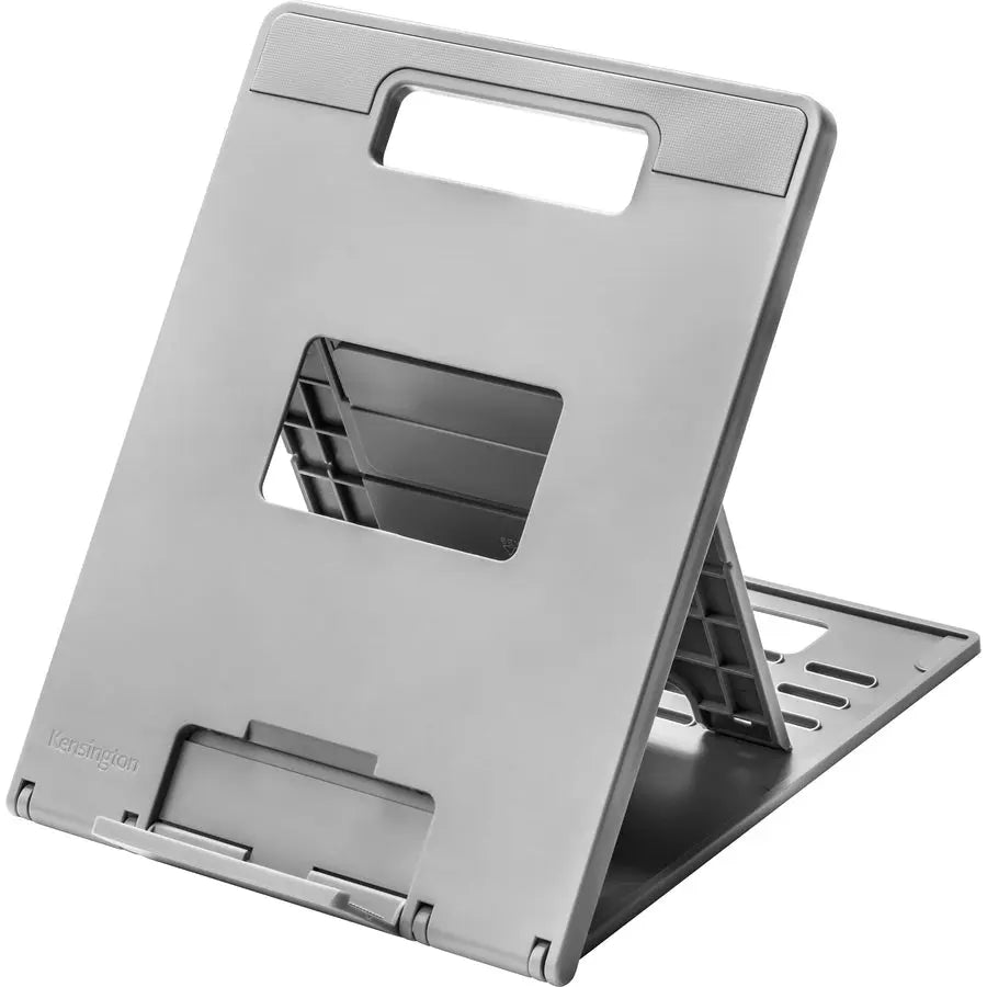 Kensington Easy Riser Go Laptop Riser Grey - Adjustable Ergonomic Stand for Laptops and Tablets up to 14"