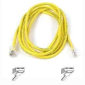Belkin Cat6 UTP Patch Cable - 8 Feet Yellow for High-Speed Ethernet Networks by Belkin International, Inc
