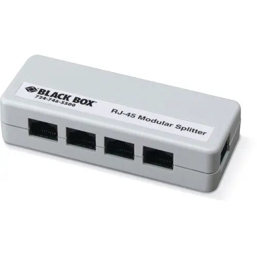 Black Box FM800-R2 RJ-45 Modular Splitter, 5-Position, 8 x 8, Unshielded with A Pinning