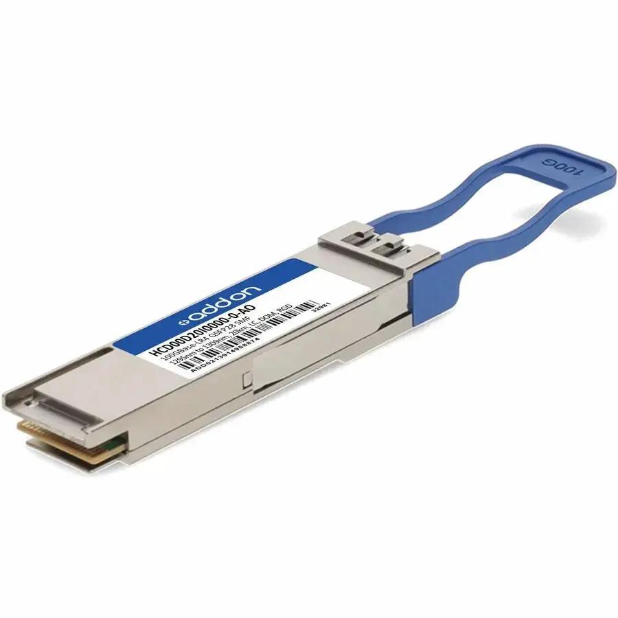 AddOn Fujitsu QSFP28 Module HCD00D20I0000-0-AO - 100GBase-LR4 Transceiver for Single-Mode Fiber, 20km Range, TAA Compliant by ADDON