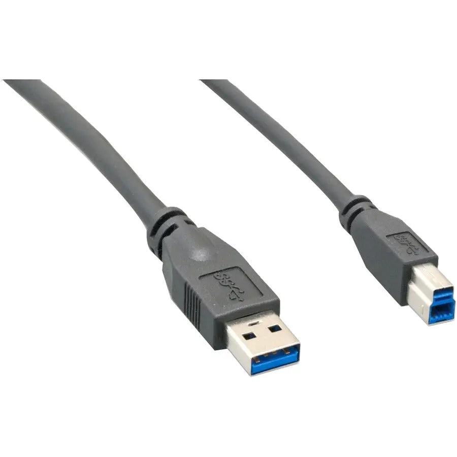ENET USB 3.0 A Male to B Male 3ft Black Data Transfer Cable