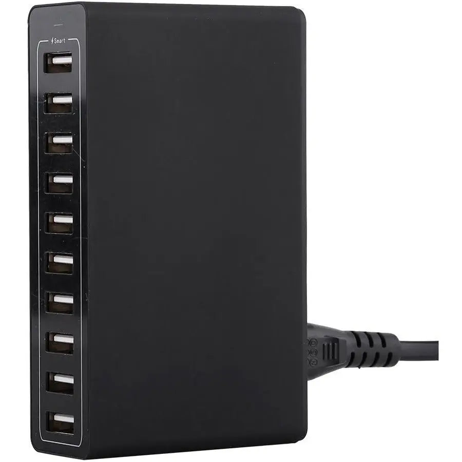 4XEM 50W 10-Port USB Home Charger - Compact, Multi-Device Charging Station