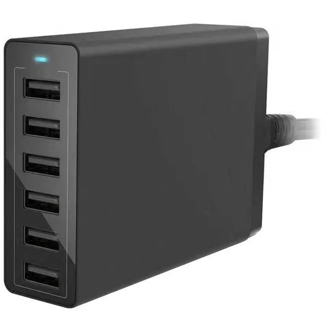 4XEM 6-Port USB Charger Model 4XPOWER6USB – Compact Travel-Friendly Power Adapter with 6 USB Ports