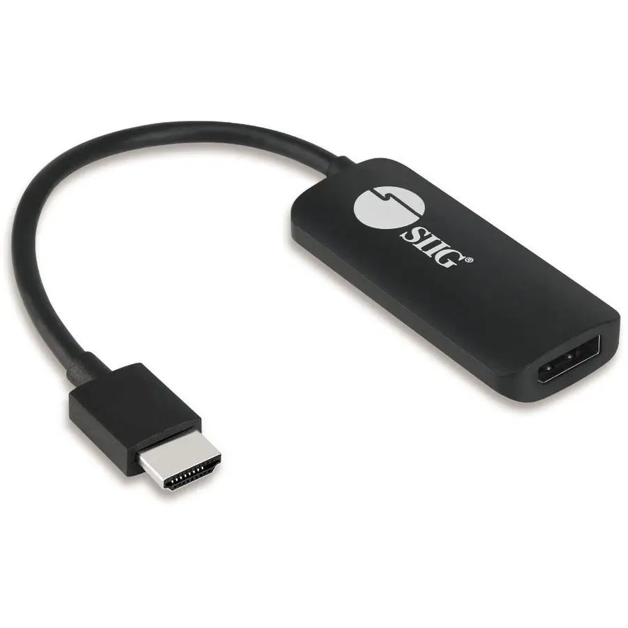 SIIG HDMI to DisplayPort 1.2 4K 60Hz Converter Adapter – High-Resolution HDMI to DisplayPort Video Solution