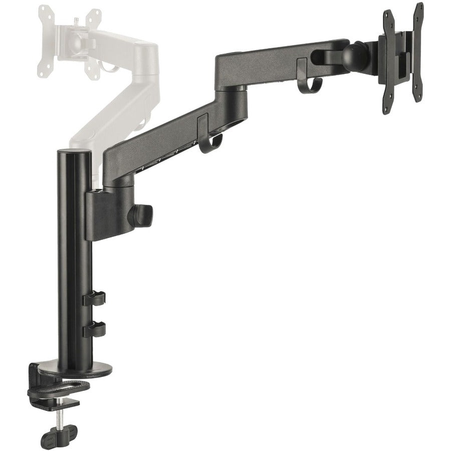 SIIG Single Pole Multi-Angle Articulating Monitor Desk Mount CE-MT3D11-S1 for 14 to 30-Inch Screens