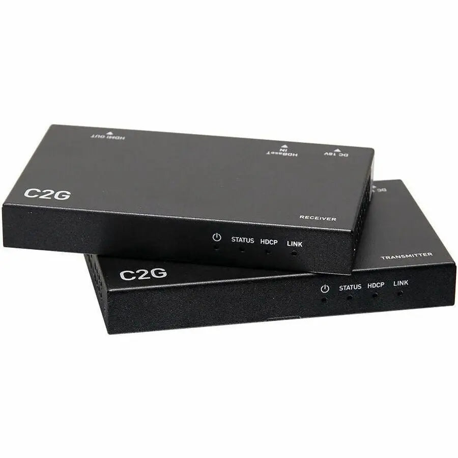Legrand Group C2G 4K HDMI HDBaseT Extender over Cat Box Transmitter to Box Receiver - 60Hz