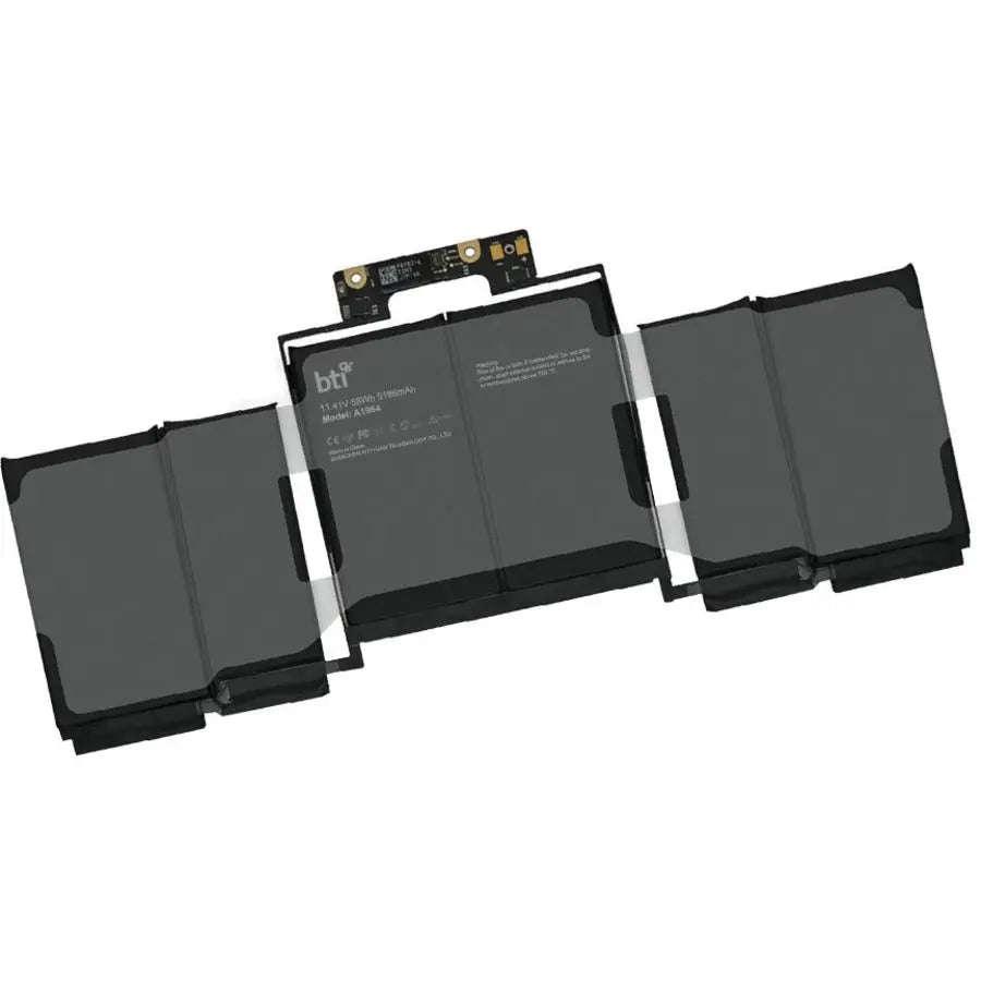 BTI A1964-BTI 11.4V 58Wh Lithium-Ion Battery for MacBook Pro and Compatible Notebooks