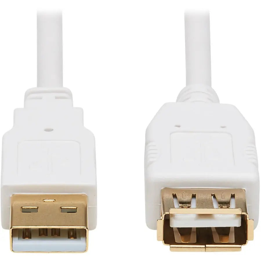 Eaton Tripp Lite Series U024AB-006-WH USB-A Antibacterial Extension Cable, 6 ft, White
